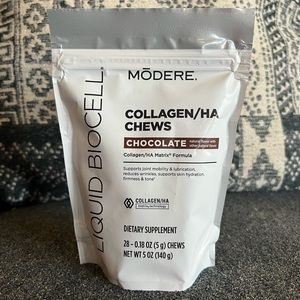 Modere Liquid Biocell HA Chocolate Collagen Chews Brand New, Sealed, 28